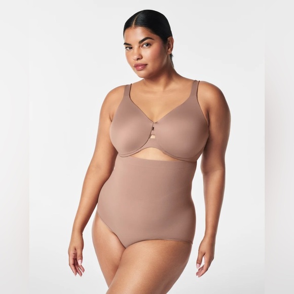 SPANX Other - Spanx High-Waisted Shaping Briefs 10399R Cafe Au Lait Size M NWT